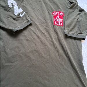 Jordan AJ23 Long Sleeve Olive Shirt